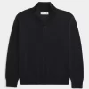 Boxy Quarter-Zip Sweater