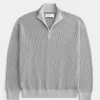 Boxy Quarter-Zip Sweater