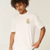 Boxy Real Madrid CF Graphic Tee