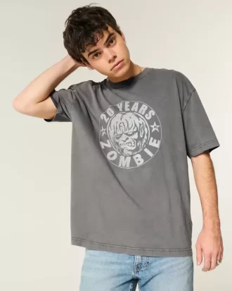 Boxy Rob Zombie Graphic Tee