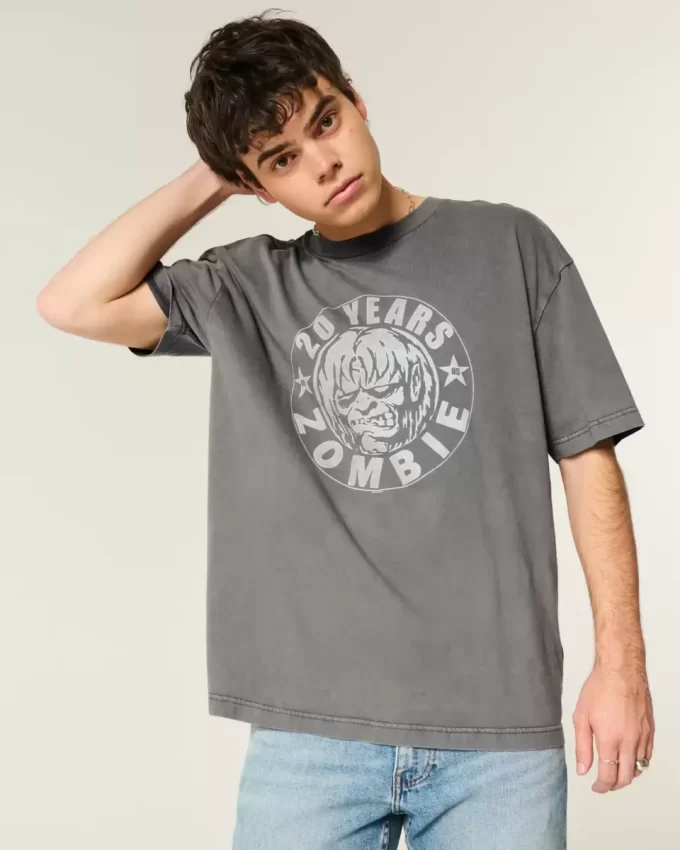 Boxy Rob Zombie Graphic Tee