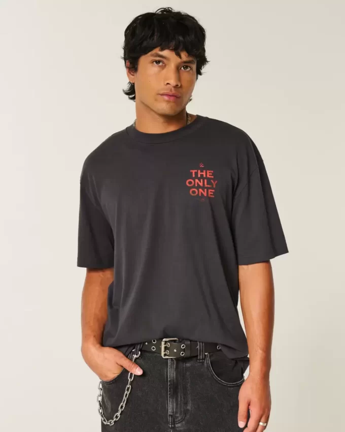 Boxy Roman Reigns The Only One Graphic Tee