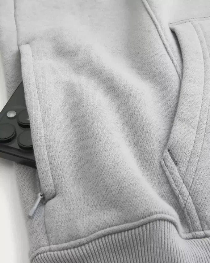 Boxy Seamed Hoodie