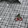 Boxy Short-Sleeve Cherry Graphic Shirt