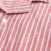 Boxy Short-Sleeve Linen-Blend Shirt