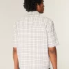 Boxy Short-Sleeve Mushroom Graphic Shirt