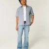 Boxy Short-Sleeve New York Graphic Shirt