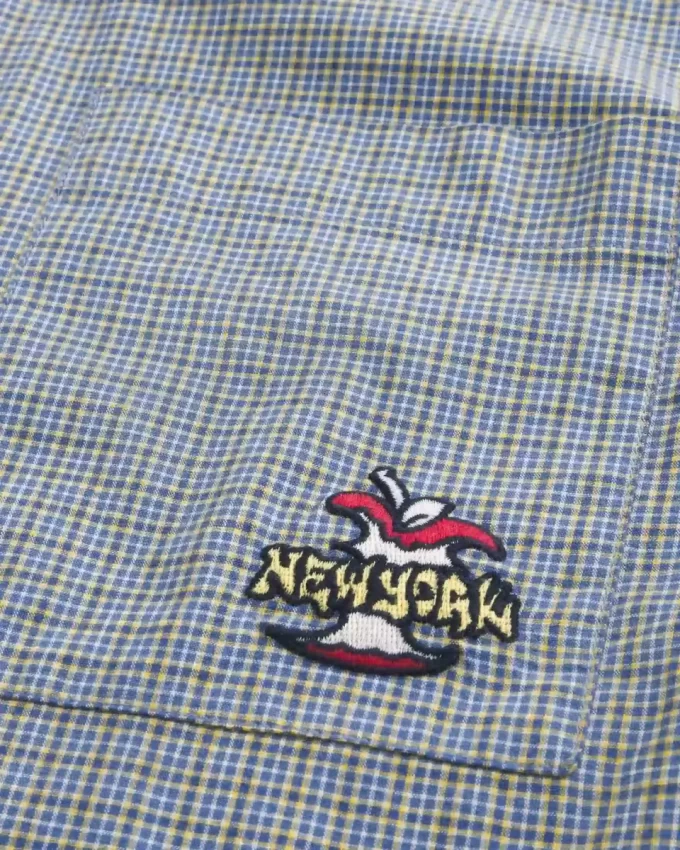 Boxy Short-Sleeve New York Graphic Shirt