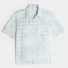 Boxy Short-Sleeve Pocket Shirt