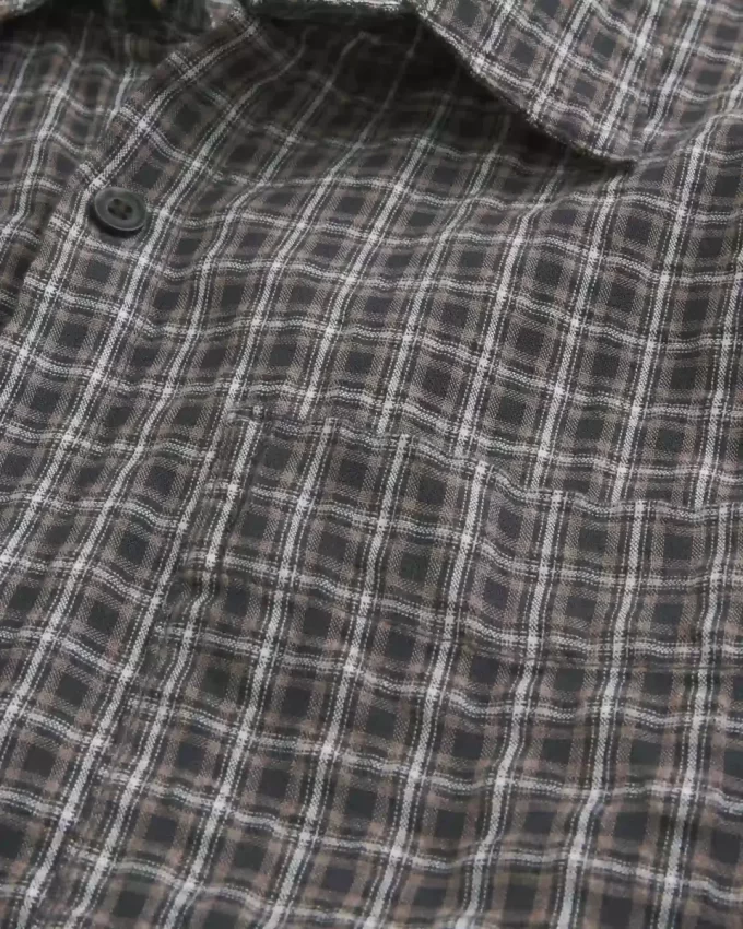 Boxy Short-Sleeve Pocket Shirt