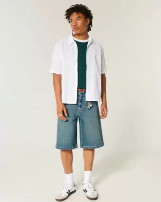 Boxy Short-Sleeve Shirt