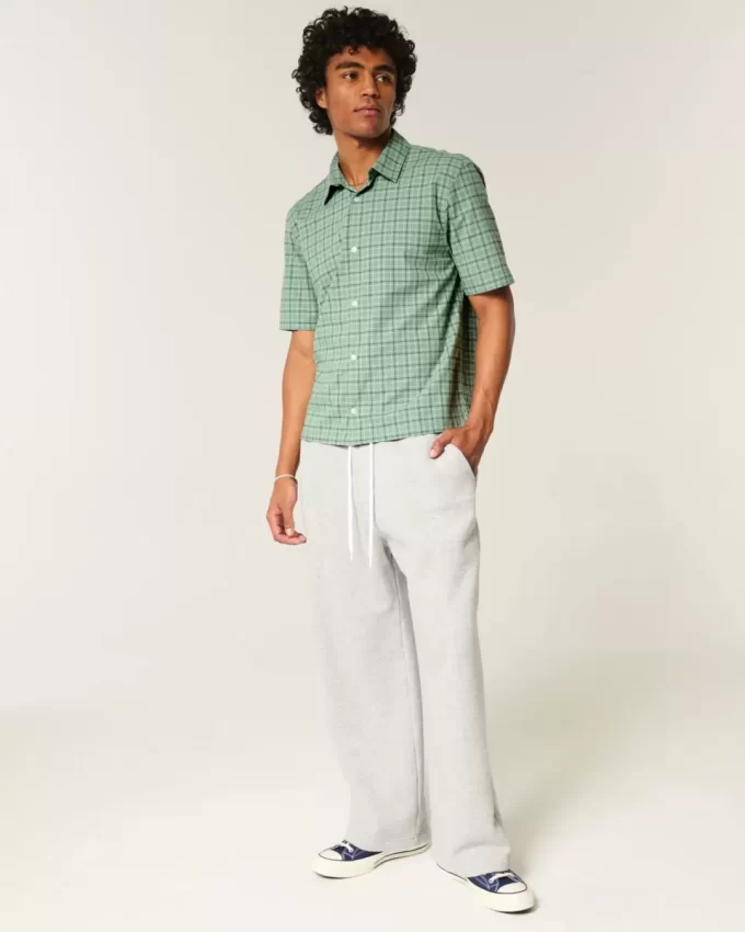 Boxy Short-Sleeve Shirt