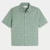Boxy Short-Sleeve Shirt