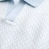 Boxy Short-Sleeve Sweater Polo