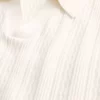 Boxy Short-Sleeve Sweater Polo