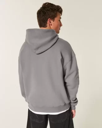 Boxy Star Detail Hoodie
