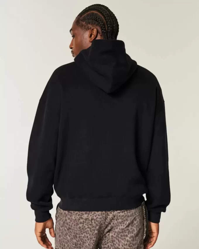 Boxy The Rock Graphic Hoodie