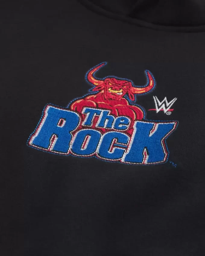Boxy The Rock Graphic Hoodie