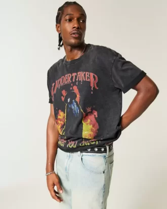 Boxy Undertaker Graphic Tee
