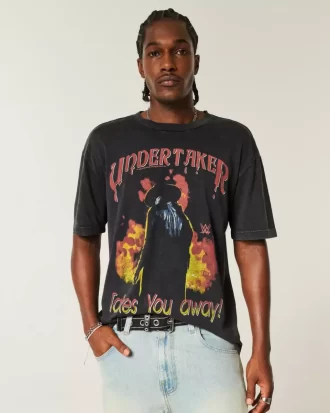 Boxy Undertaker Graphic Tee