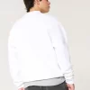 Boxy West Coast Marathon Graphic Crew Sweatshirt