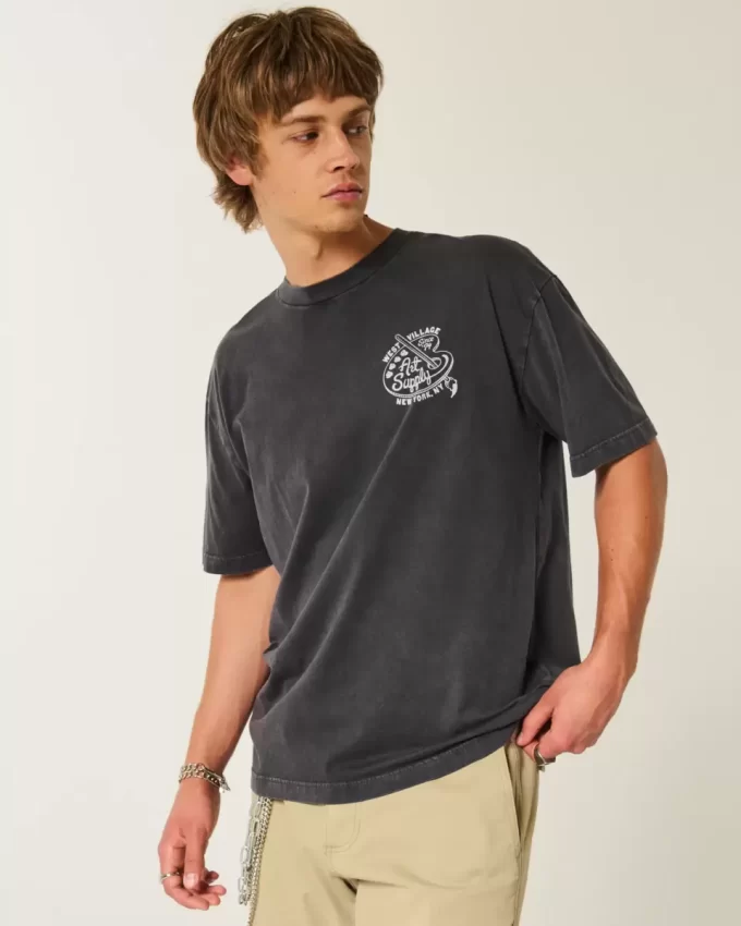 Boxy West Village Art Supply Graphic Tee