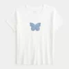 Butterfly Graphic Baby Tee