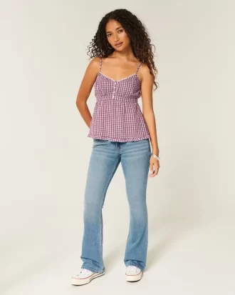 Button Babydoll Top