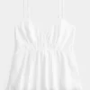Button Babydoll Top