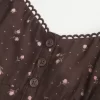 Button Babydoll Top