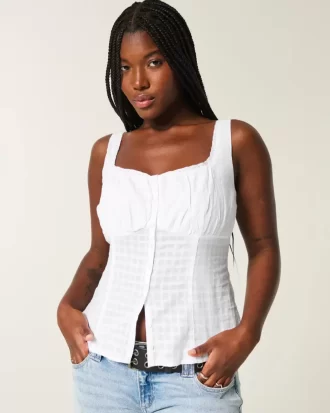 Button-Through Blouse