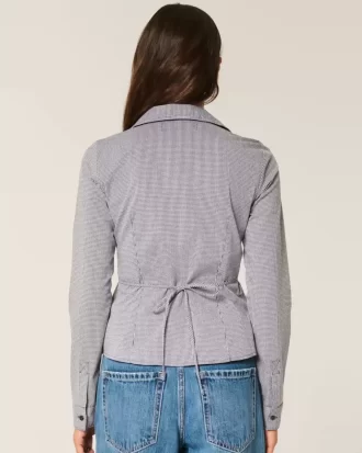 Button-Through Poplin Shirt