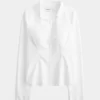 Button-Through Poplin Shirt