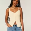 Button-Through Sweater Tank