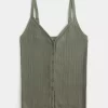 Button-Through Sweater Tank