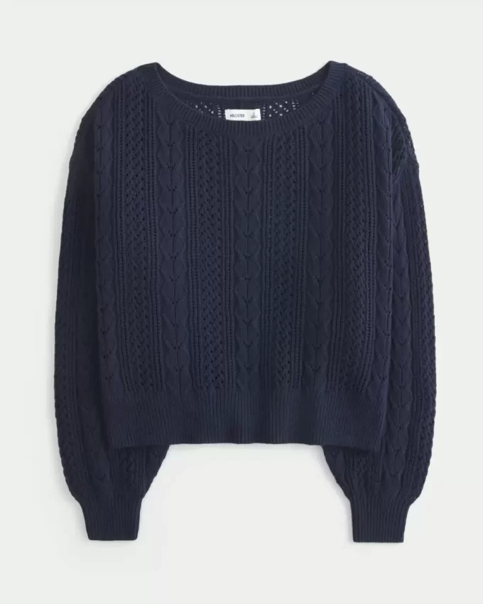 Cable-Knit Sweater