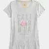 California Logo Graphic Baby Tee