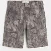 Camo Baggy Denim Painter Shorts