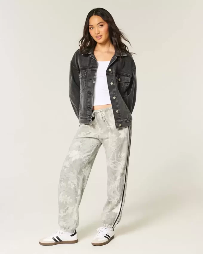 Camo Baggy Fleece Joggers