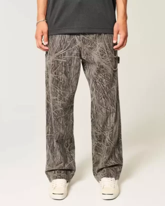 Camo Baggy Painter Jeans