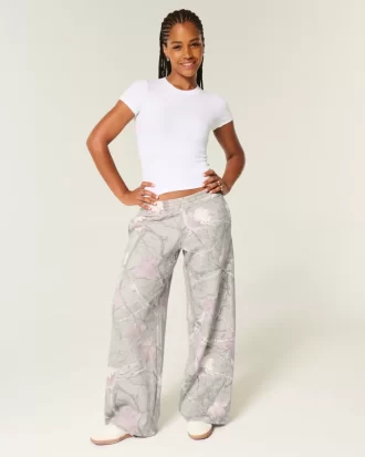 Camo Baggy Sweatpants