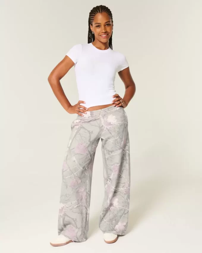 Camo Baggy Sweatpants