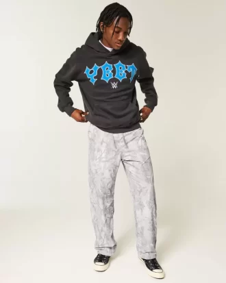 Camo Baggy Track Pants