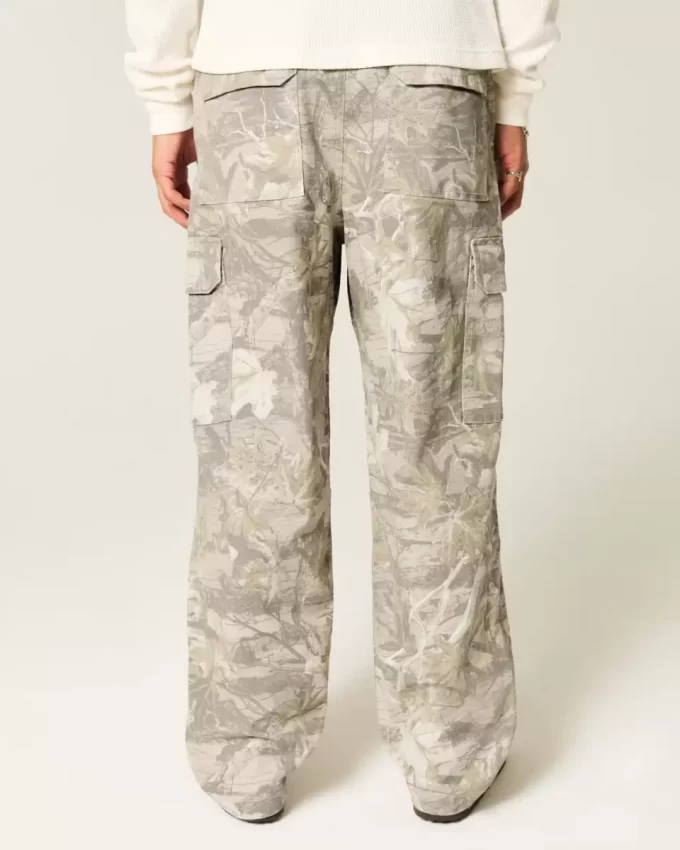 Camo Skater Baggy Cargo Pants
