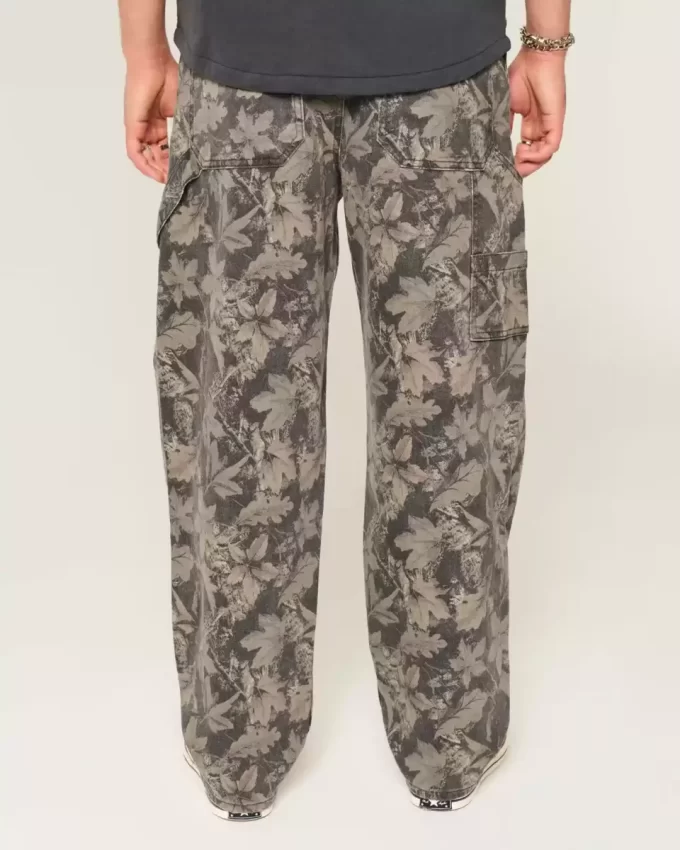 Camo Skater Baggy Painter Jeans