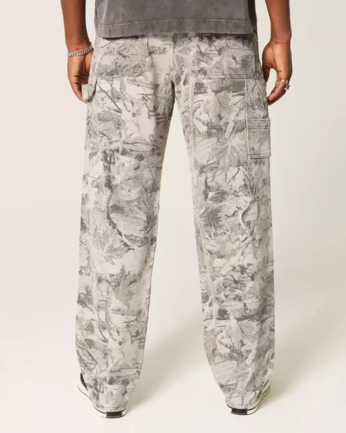 Camo Skater Baggy Painter Jeans