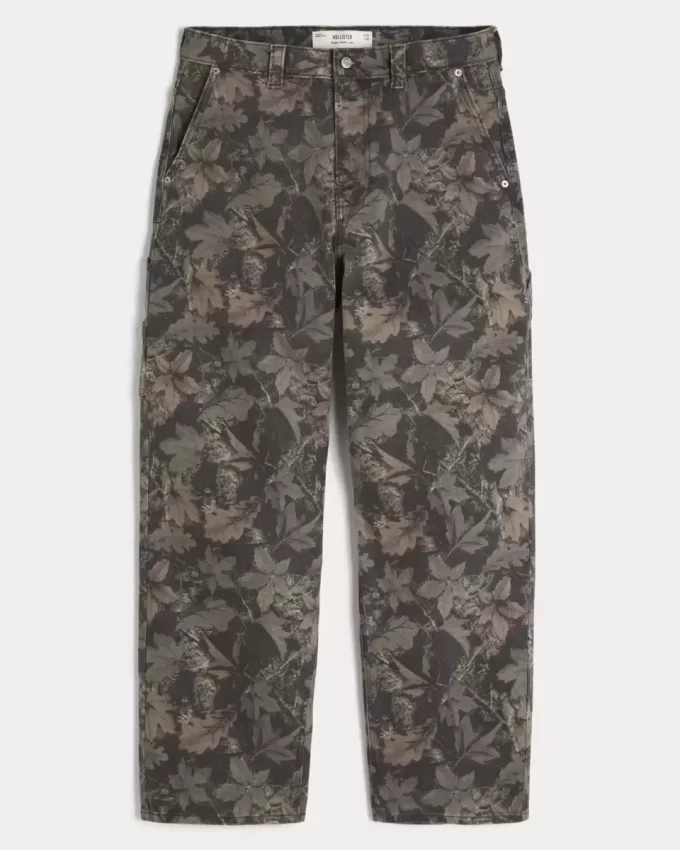 Camo Skater Baggy Painter Jeans