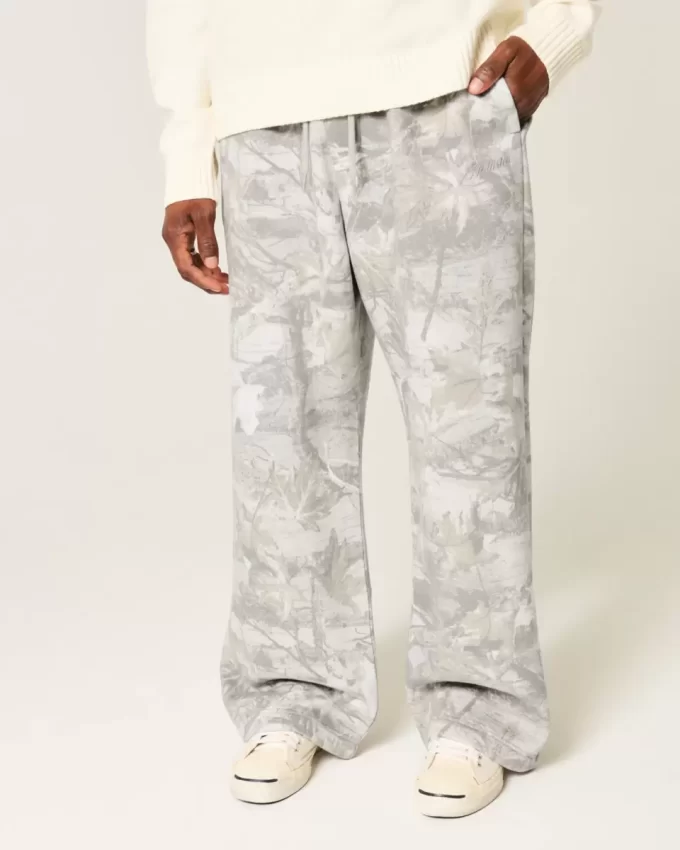 Camo Super Baggy Sweatpants