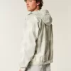 Camo Zip-Up Windbreaker Jacket