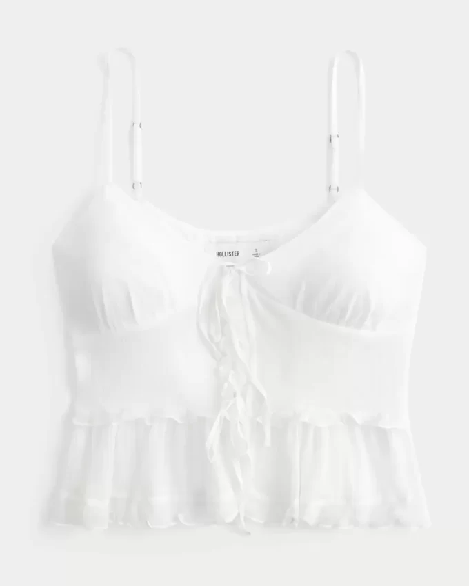 Chiffon Ruffle Cami